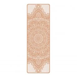 Bilderwelten Läufer/Yogamatte Mandala III - Oberfläche: Kork / Unterseite: Naturkautschuk - Weiß