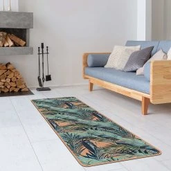 Bilderwelten Läufer/Yogamatte Blätterdschungel - Oberfläche: Kork / Unterseite: Naturkautschuk - Grün 9 Bilderwelten Läufer/Yogamatte Blätterdschungel - Oberfläche: Kork / Unterseite: Naturkautschuk - Grün -Teppiche populaire boutique 1000346130 220517 021 MOOD DETAILS P000000001000346130 mood