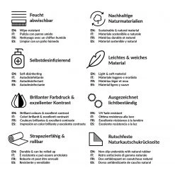 Bilderwelten Läufer/Yogamatte Wiesengebirge - Oberfläche: Kork / Unterseite: Naturkautschuk - Grün -Teppiche populaire boutique 1000346144 220517 600 ICON DETAILS P000000001000346144 icon seal