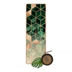 Bilderwelten Läufer/Yogamatte Grüne Blätter - Oberfläche: Kork / Unterseite: Naturkautschuk - Grün 11 Bilderwelten Läufer/Yogamatte Grüne Blätter - Oberfläche: Kork / Unterseite: Naturkautschuk - Grün -Teppiche populaire boutique 1000346163 220517 040 DETAILS P000000001000346163