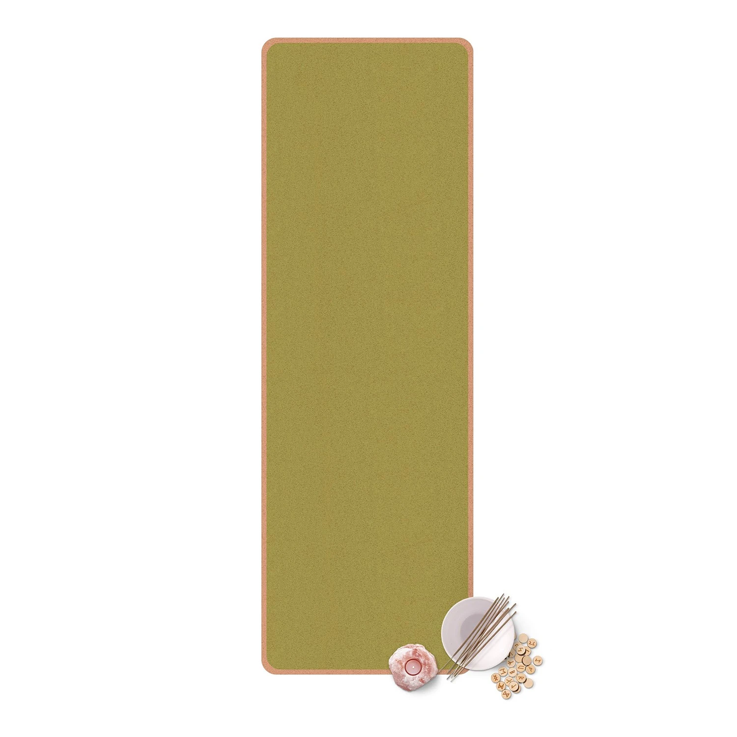 Bilderwelten Läufer/Yogamatte Lindgrün Bambus - Oberfläche: Kork / Unterseite: Naturkautschuk - Grün 5 Bilderwelten Läufer/Yogamatte Lindgrün Bambus - Oberfläche: Kork / Unterseite: Naturkautschuk - Grün – Bild 5