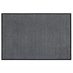Andiamo Fußmatte Easy - Polypropylen - Hellgrau - 80 x 120 cm