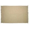Top Square Wollteppich Siria - Hanf / Baumwolle - Beige