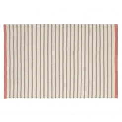 Top Square In-/Outdoorteppich Catiana - Polyethylenterephthalat - Beige / Braun