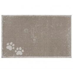 Hanse Home Waschbare Hundematte Paws - Polyamide - Creme / Beige - 50 x 80 cm