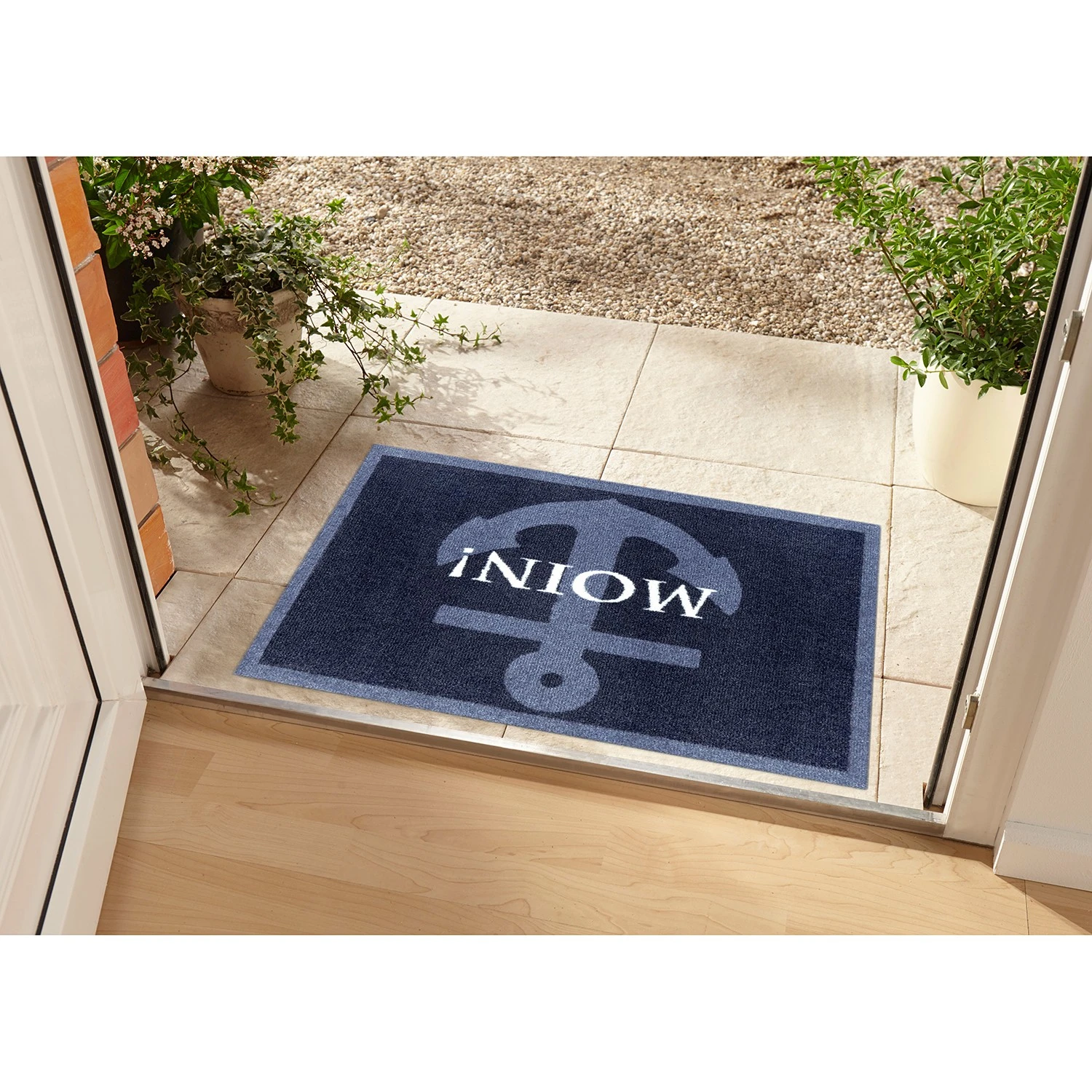 Zala Living Fußmatte Moin - Polyamide - Blau 2 Zala Living Fußmatte Moin - Polyamide - Blau – Bild 2