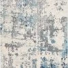 Surya Abstrakt-Teppich DUNKIRK - Blau - 200 x 274 cm