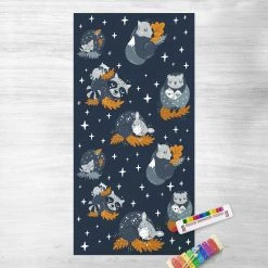 Bilderwelten Skandinavische Tierfamilien in der Nacht - 40 x 80 cm - Durchmesser: 80 cm 9 Bilderwelten Skandinavische Tierfamilien in der Nacht - 40 x 80 cm - Durchmesser: 80 cm -Teppiche populaire boutique 1d6571dcb5464aacb932eec7b7cc6975