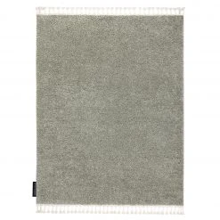 RugsX Teppich BERBER 9000 grün Franse berber - 160 x 220 cm