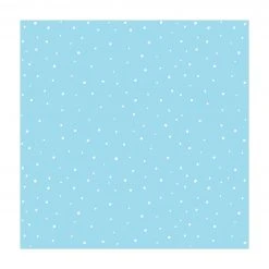 Bilderwelten Gezeichnete Punkte auf Pastellblau - 140 x 140 cm - Durchmesser: 140 cm