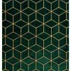 RugsX Exklusiv EMERALD Teppich 1014 glamour, - 160 x 220 cm