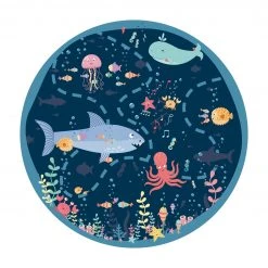 Bilderwelten Unterwasser - Auf Entdeckungstour - 80 x 80 cm - Durchmesser: 80 cm