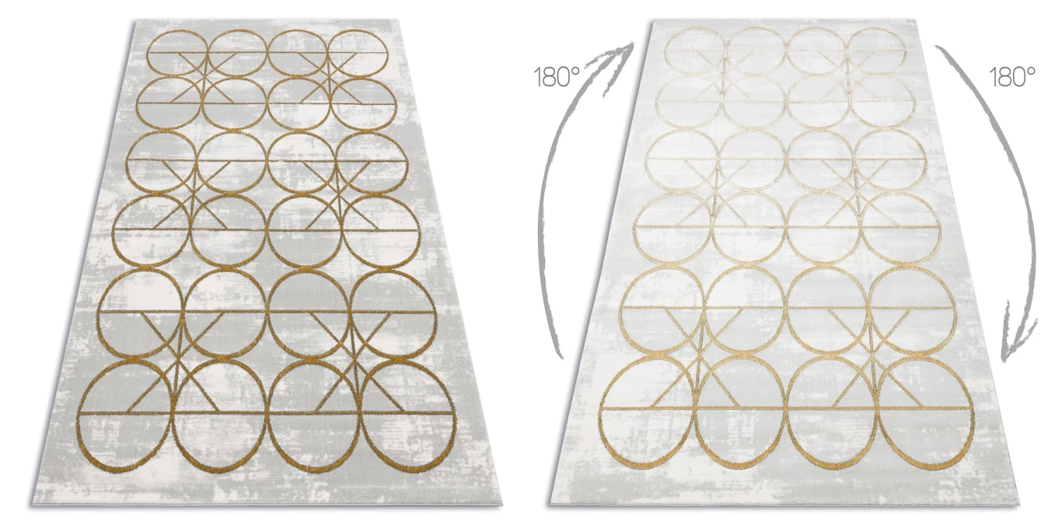 RugsX Exklusiv EMERALD Teppich 1010 glamour, - 140 x 190 cm 5 RugsX Exklusiv EMERALD Teppich 1010 glamour, - 140 x 190 cm – Bild 5