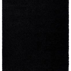 RugsX Teppich SOFFI shaggy 5cm schwarz - 160 x 220 cm