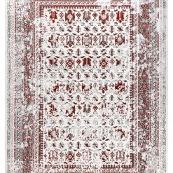 RugsX Teppich VINTAGE 22212061 sahne / rot - 120 x 170 cm