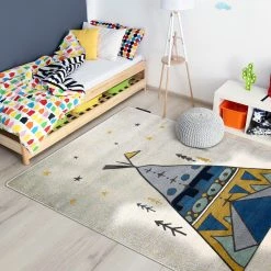 RugsX Kinderteppich PETIT TIPI grau - 140 x 190 cm 8 RugsX Kinderteppich PETIT TIPI grau - 140 x 190 cm -Teppiche populaire boutique 738d3b669e144a73b9cd4f115f397d05