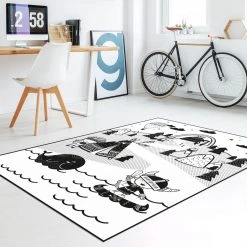 Bilderwelten Wikinger - Die Eroberung des Diamanten - 160 x 240 cm - Durchmesser: 240 cm 9 Bilderwelten Wikinger - Die Eroberung des Diamanten - 160 x 240 cm - Durchmesser: 240 cm -Teppiche populaire boutique 875ffcdd8abb47f38aee59d5f6e701b1