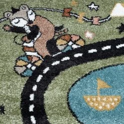 RugsX Teppich FUN Route für Kinder, Straße, - 240 x 330 cm -Teppiche populaire boutique 8763525b42b042f495edcae65e9423ef