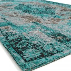Benuta Flachgewebeteppich Tosca - Türkis - 230 x 340 cm -Teppiche populaire boutique 8db2e0c1cb214e598f0a185fc4e8569a