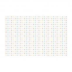 Bilderwelten No.UL748 Little Dots - 120 x 80 cm - Durchmesser: 80 cm