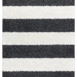 RugsX Teppich UNION 4079 Streifen grau / - 120 x 170 cm