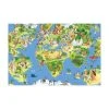 Bilderwelten Great and funny Worldmap - 120 x 80 cm - Durchmesser: 80 cm