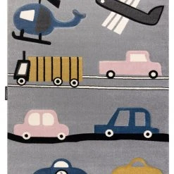 RugsX Kinderteppich PETIT TOYS SPIELZEUGE - 160 x 220 cm