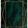 RugsX Exklusiv EMERALD Teppich 1022 glamour, - 160 x 220 cm