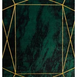 RugsX Exklusiv EMERALD Teppich 1022 glamour, - 160 x 220 cm