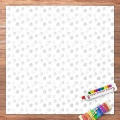 Bilderwelten Aquarell Punkte Grau - 160 x 160 cm - Durchmesser: 160 cm -Teppiche populaire boutique b7850c79886e4eb896d6836579727c60