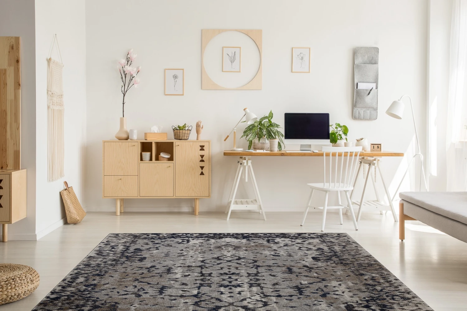 RugsX Modern Teppich MUNDO E0681 Ornament, - 80 x 250 cm 2 RugsX Modern Teppich MUNDO E0681 Ornament, - 80 x 250 cm – Bild 2