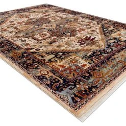 RugsX Teppich Wolle KESHAN Franse, Ornament - 80 x 145 cm -Teppiche populaire boutique c5a6ee707f15441cbceff0567012b075.cropped 9 136 1791 978.processed