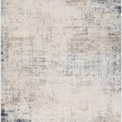 Surya Abstrakt-Teppich UTRECHT - Weiß - 160 x 216 cm