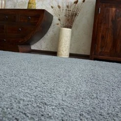 RugsX Teppich SHAGGY MICRO anthrazit - 120 x 170 cm -Teppiche populaire boutique dd6240a0b14f4c688848d4b325c21035