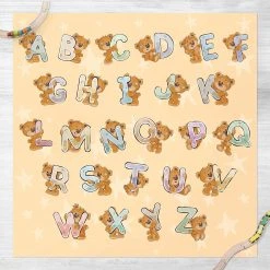 Bilderwelten Alphabet mit Teddy von A bis Z - 120 x 120 cm - Durchmesser: 120 cm 9 Bilderwelten Alphabet mit Teddy von A bis Z - 120 x 120 cm - Durchmesser: 120 cm -Teppiche populaire boutique e2d587db09e54064b649ae13335f4d45