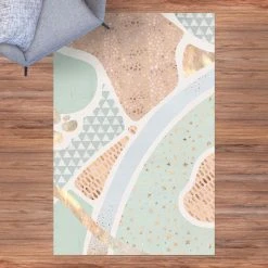 Bilderwelten Abstrakte Seelandschaft Pastellmuster - 100 x 150 cm - Durchmesser: 150 cm 9 Bilderwelten Abstrakte Seelandschaft Pastellmuster - 100 x 150 cm - Durchmesser: 150 cm -Teppiche populaire boutique e880182d351a4b449bbc2bb2d7e3763b