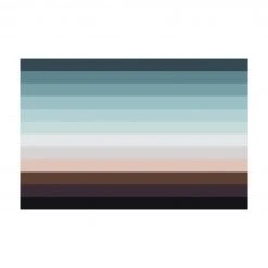 Bilderwelten Abstraktes Landschaftspanorama - 60 x 40 cm - Durchmesser: 40 cm