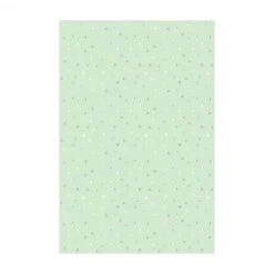 Bilderwelten Bunte Pastelldreiecke auf Grün - 80 x 120 cm - Durchmesser: 120 cm