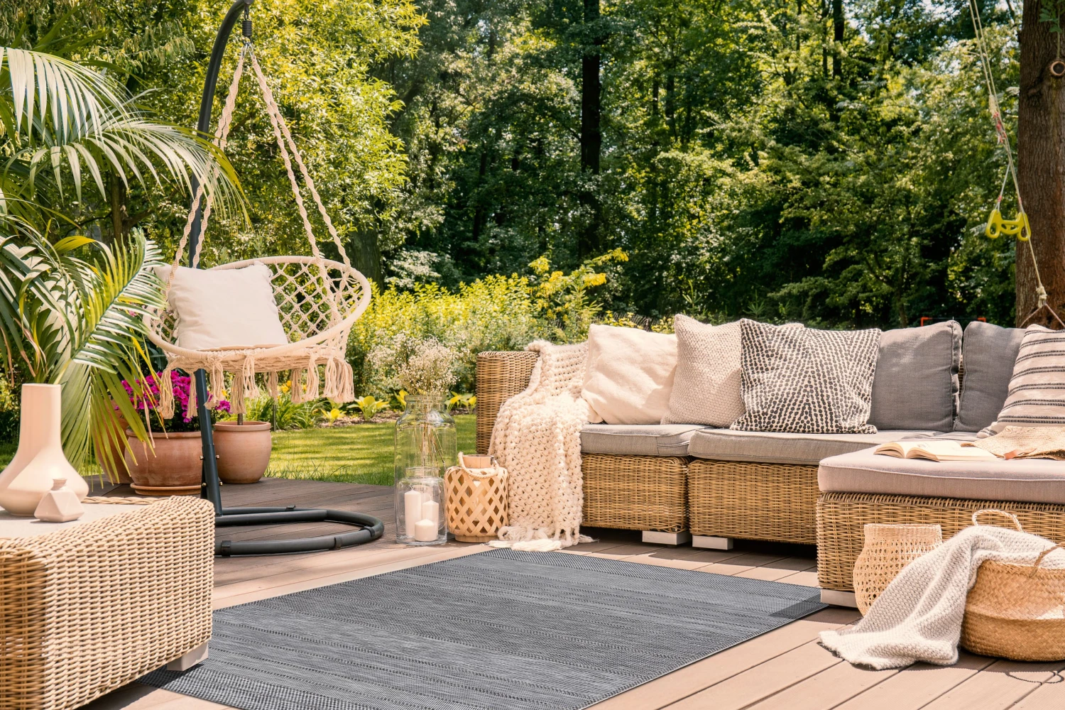 RugsX Teppich SISAL LOFT 21108 Linien grau - 160 x 230 cm 4 RugsX Teppich SISAL LOFT 21108 Linien grau - 160 x 230 cm – Bild 4