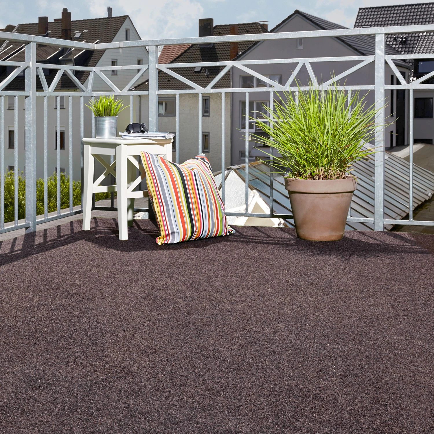 Andiamo Kunstrasen Latina - Filz - Braun 2 Andiamo Kunstrasen Latina - Filz - Braun – Bild 2