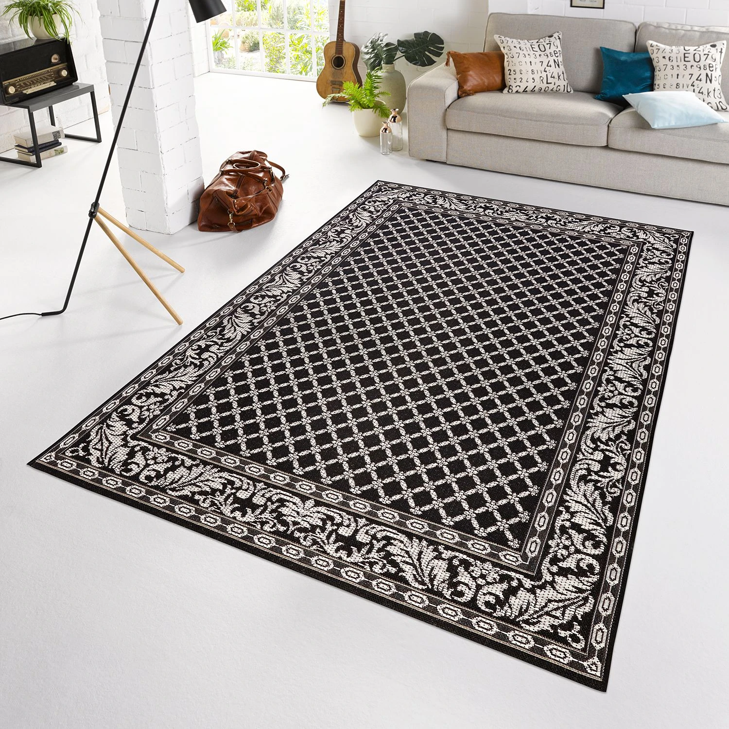 Northrugs In- & Outdoorteppich Royal - Schwarz - 160 x 230 cm 4 Northrugs In- & Outdoorteppich Royal - Schwarz - 160 x 230 cm – Bild 4