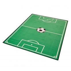 Zala Living Kinderteppich Fußballfeld - 140 x 200 cm -Teppiche populaire boutique kinderteppich fussballfeld kunstfaser gruen 100 x 140 cm 4582736