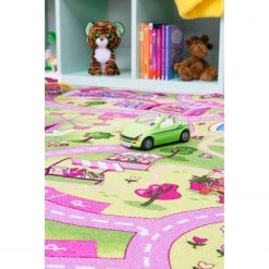 Andiamo Kinderteppich Sweet Village - 140 x 200 cm 11 Andiamo Kinderteppich Sweet Village - 140 x 200 cm -Teppiche populaire boutique kinderteppich sweet village kunstfaser pink gruen 140 x 200 cm 5071836
