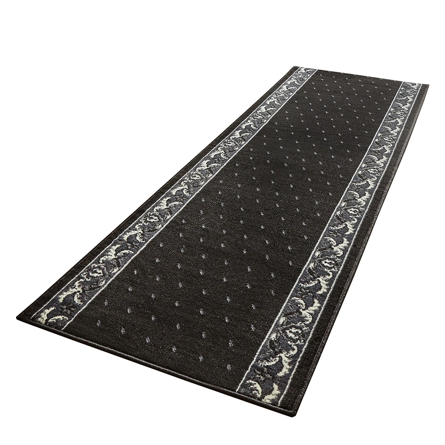 Hanse Home Läufer Floret - Schwarz - 80 x 200 cm 3 Hanse Home Läufer Floret - Schwarz - 80 x 200 cm – Bild 3