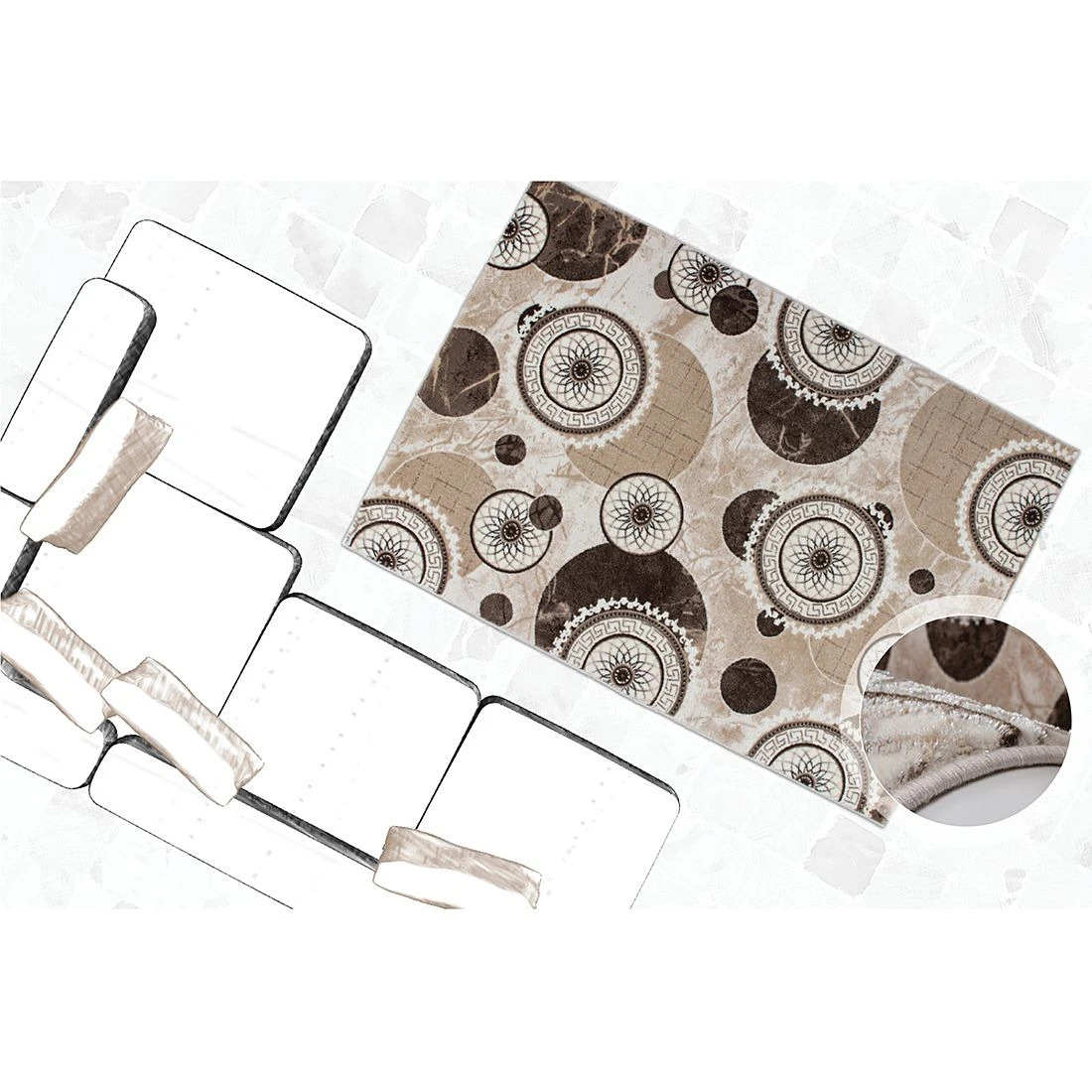 Kayoom Teppich Greece - 80 x 300 cm 2 Kayoom Teppich Greece - 80 x 300 cm – Bild 2