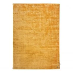 Tom Tailor Teppich Shine Uni (handgewebt) - Safrangelb - 190 x 290 cm