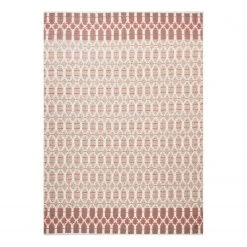 Tom Tailor Teppich Smooth Comfort Small Pat - Rot - 160 x 230 cm