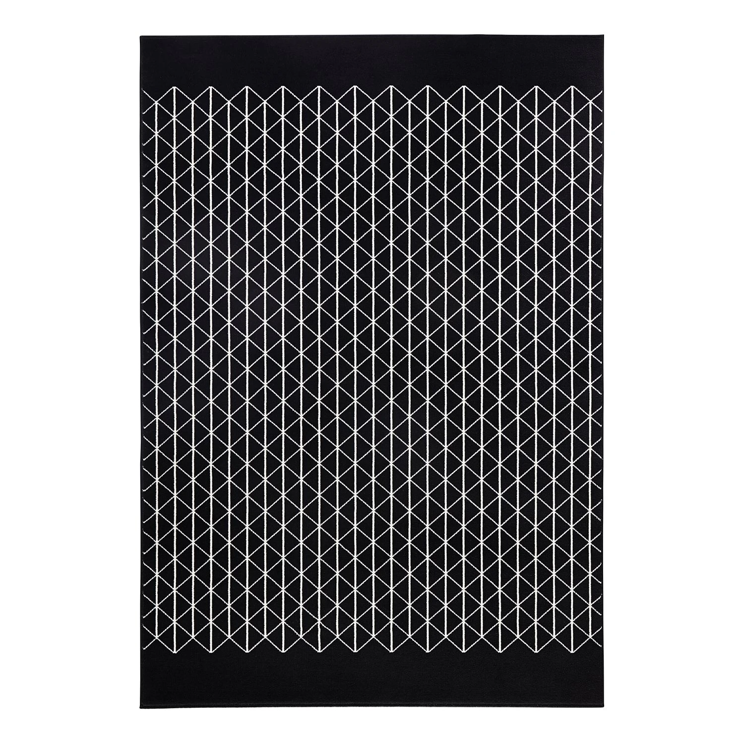 Zala Living Teppich Twist - Schwarz / Creme - 160 x 230 cm 1 Zala Living Teppich Twist - Schwarz / Creme - 160 x 230 cm