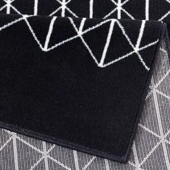 Zala Living Teppich Twist - Schwarz / Creme - 160 x 230 cm 8 Zala Living Teppich Twist - Schwarz / Creme - 160 x 230 cm -Teppiche populaire boutique teppich twist kunstfaser schwarz creme 70 x 140 cm 4143420