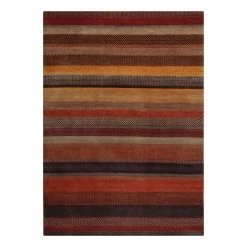 THEKO die markenteppiche Wollteppich Astara Lori - Wolle - Terrakotta